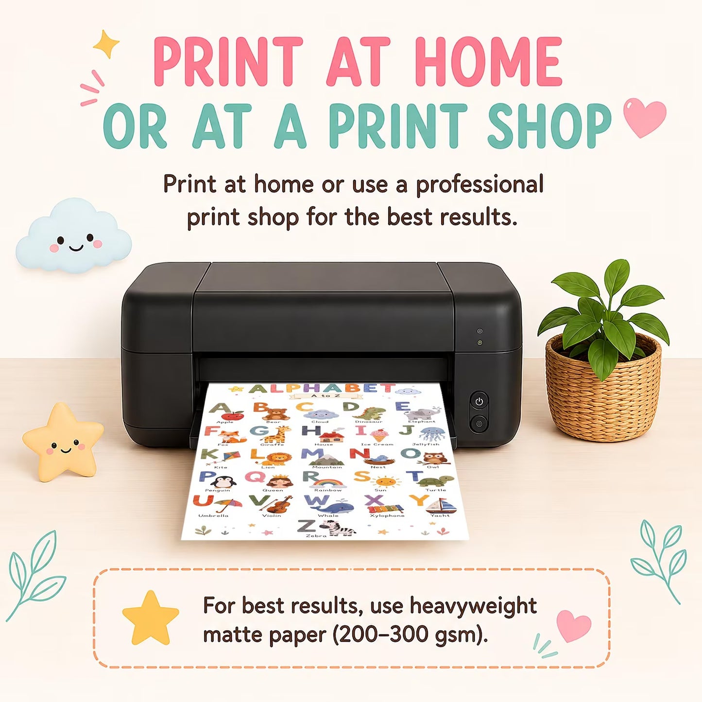 10 Educational Posters Bundle | Preschool Learning Printables