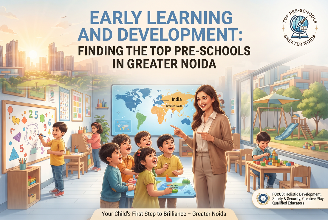 Early Learning and Development: Finding the Top Pre Schools in Greater Noida