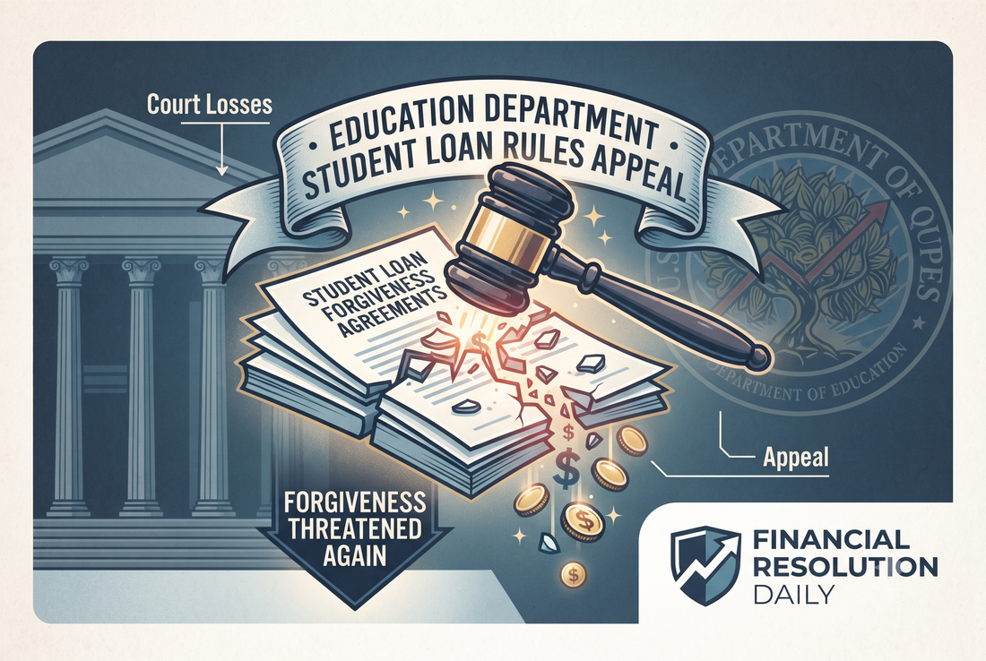 Education Department Student Loan Rules Appeal Threatens Forgiveness Again