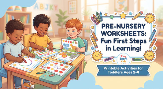 Pre-Nursery Worksheets: A Parent & Teacher Guide to Early Learning