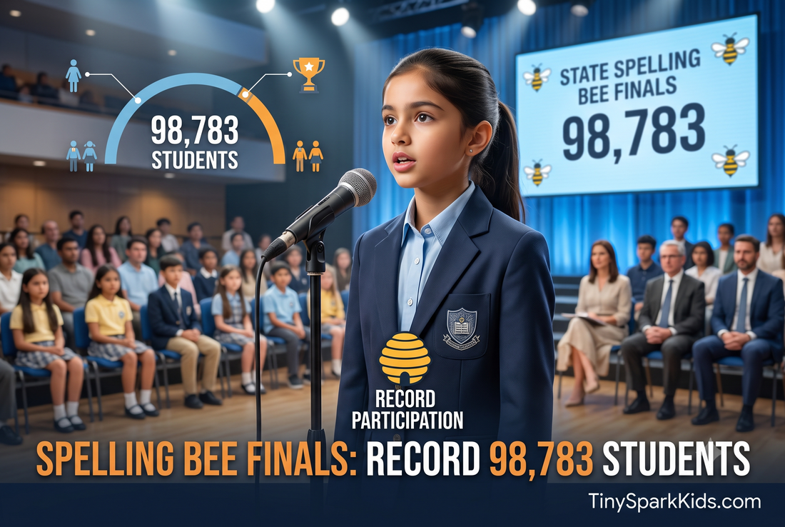 Spelling Bee State Finals Begin After Record 98,783 Students Register Across Australia
