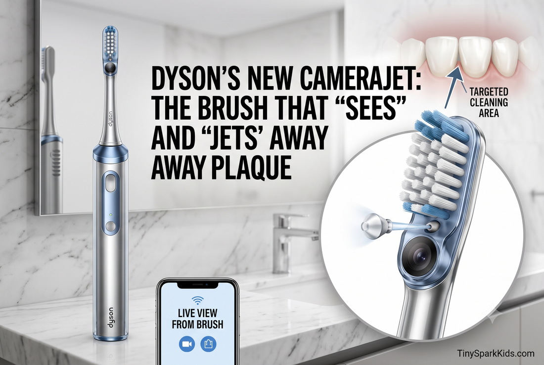 Dyson Toothbrush CameraJet Launches With AI Camera and Precision Jet for Cleaning Between Teeth