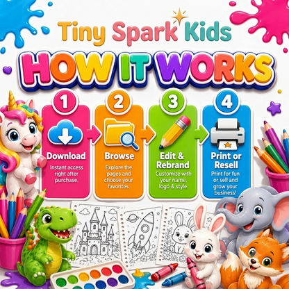 100,000+ Coloring Pages Bundle | 100+ Printable Coloring Books for Kids & Adults