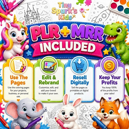 100,000+ Coloring Pages Bundle | 100+ Printable Coloring Books for Kids & Adults