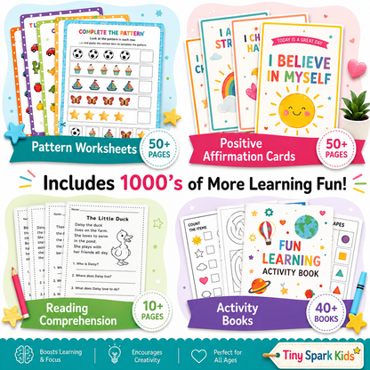 15,000+ Kids Activity Pages Bundle | Preschool Worksheets, Kindergarten Printables, Homeschool Activities