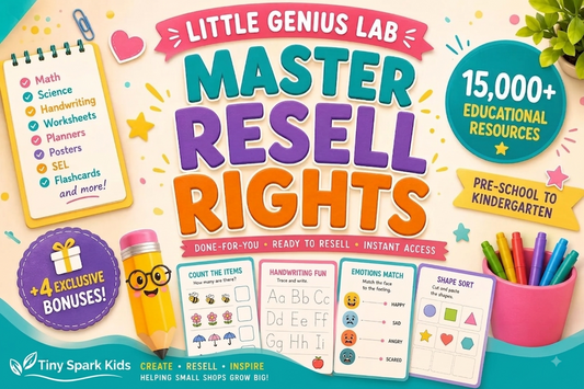 15,000+ Kids Activity Pages Bundle | Preschool Worksheets, Kindergarten Printables, Homeschool Activities