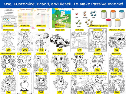 15,000+ Preschool Worksheets Mega Bundle | Printable Learning
