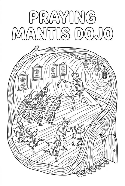 30 Jungle Animals Coloring Pages Bundle for Kids | Bugs & Birds Printable PDF Activity Book