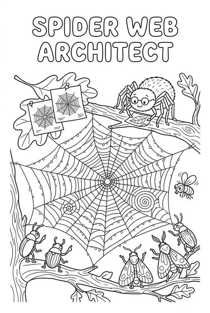 30 Jungle Animals Coloring Pages Bundle for Kids | Bugs & Birds Printable PDF Activity Book