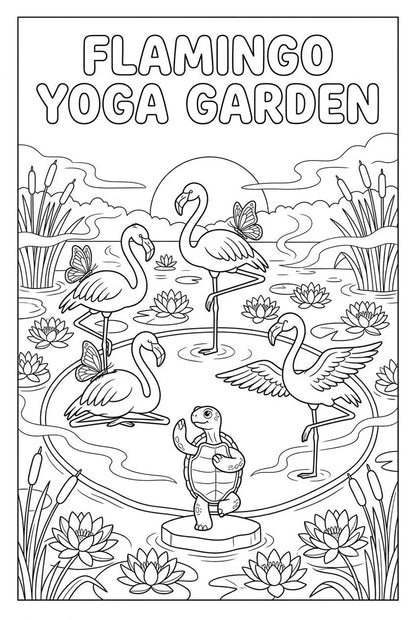 30 Jungle Animals Coloring Pages Bundle for Kids | Bugs & Birds Printable PDF Activity Book