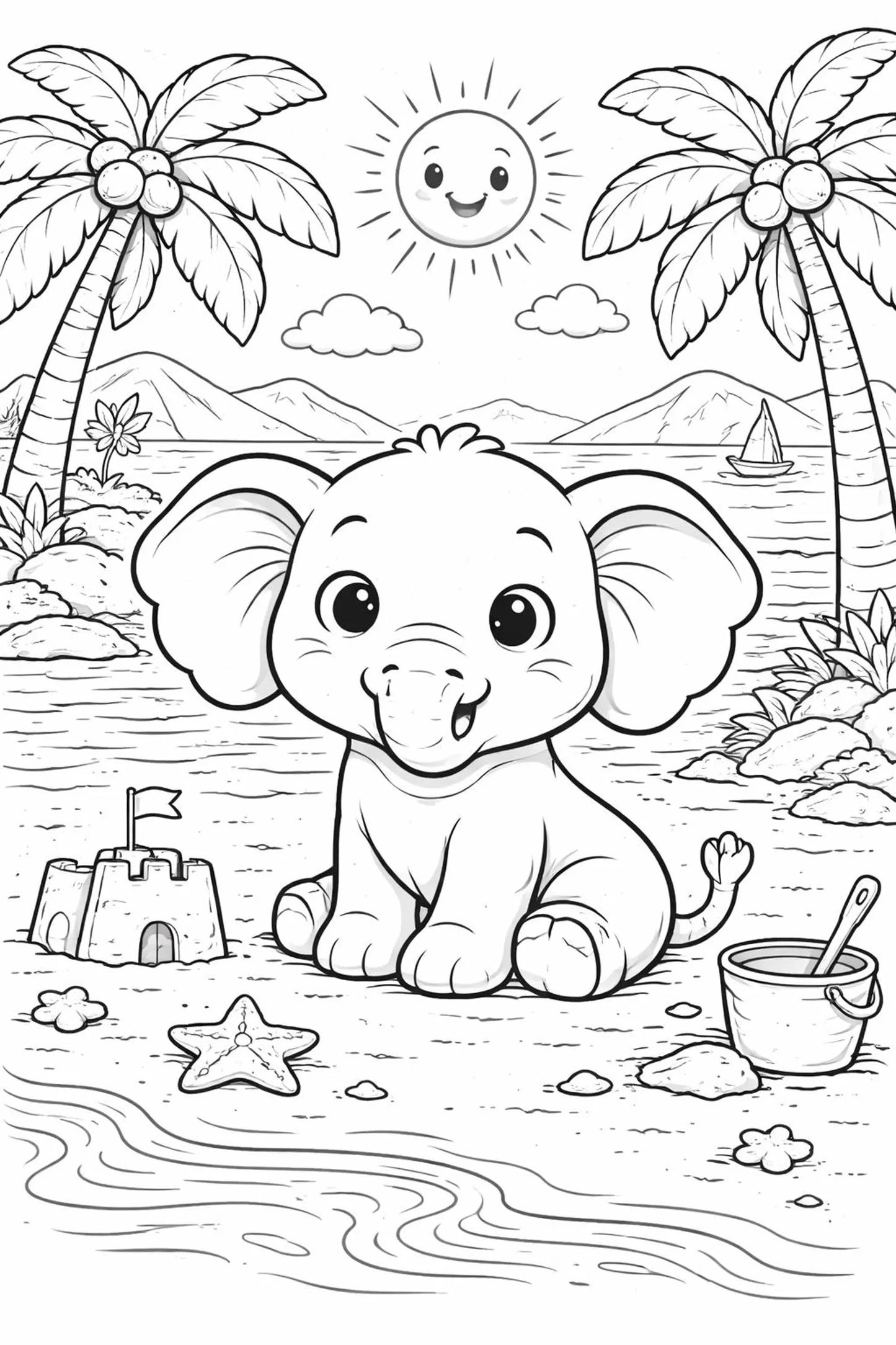39 Animal Coloring Pages for Kids | Printable PDF Coloring Book | Preschool Learning Activity