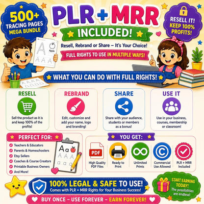 500+ Tracing Worksheets for Kids | Preschool & Kindergarten Printable