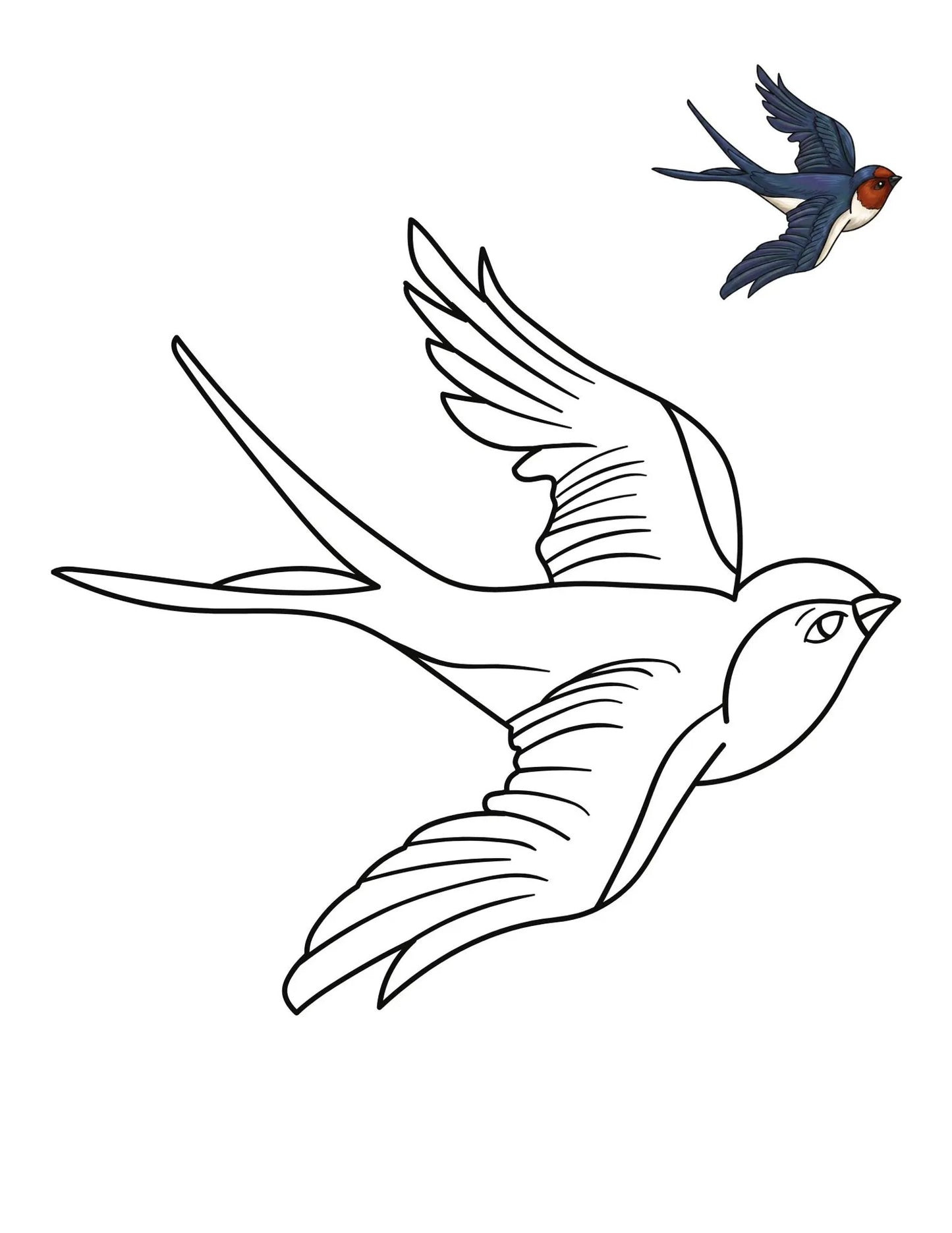 50 Bird Coloring Pages for Kids | Printable Bird Coloring Book | Learning Worksheets
