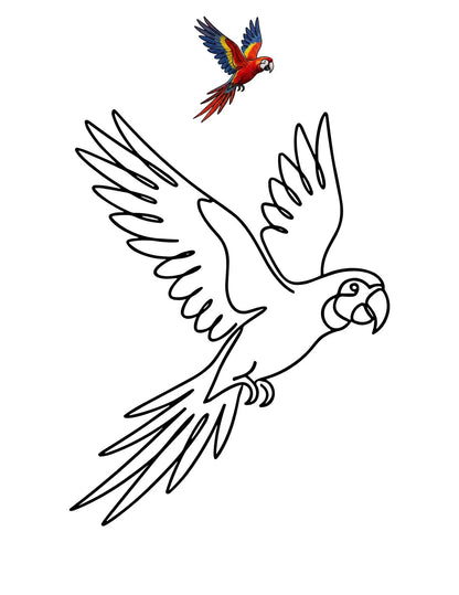50 Bird Coloring Pages for Kids | Printable Bird Coloring Book | Learning Worksheets