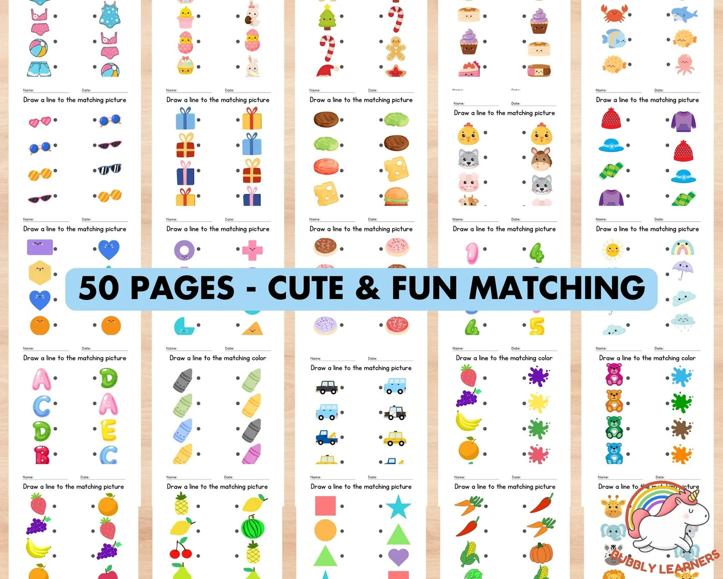 500,000+ Kids Educational Printables Bundle | Printable Worksheets, Coloring Pages, Busy Books