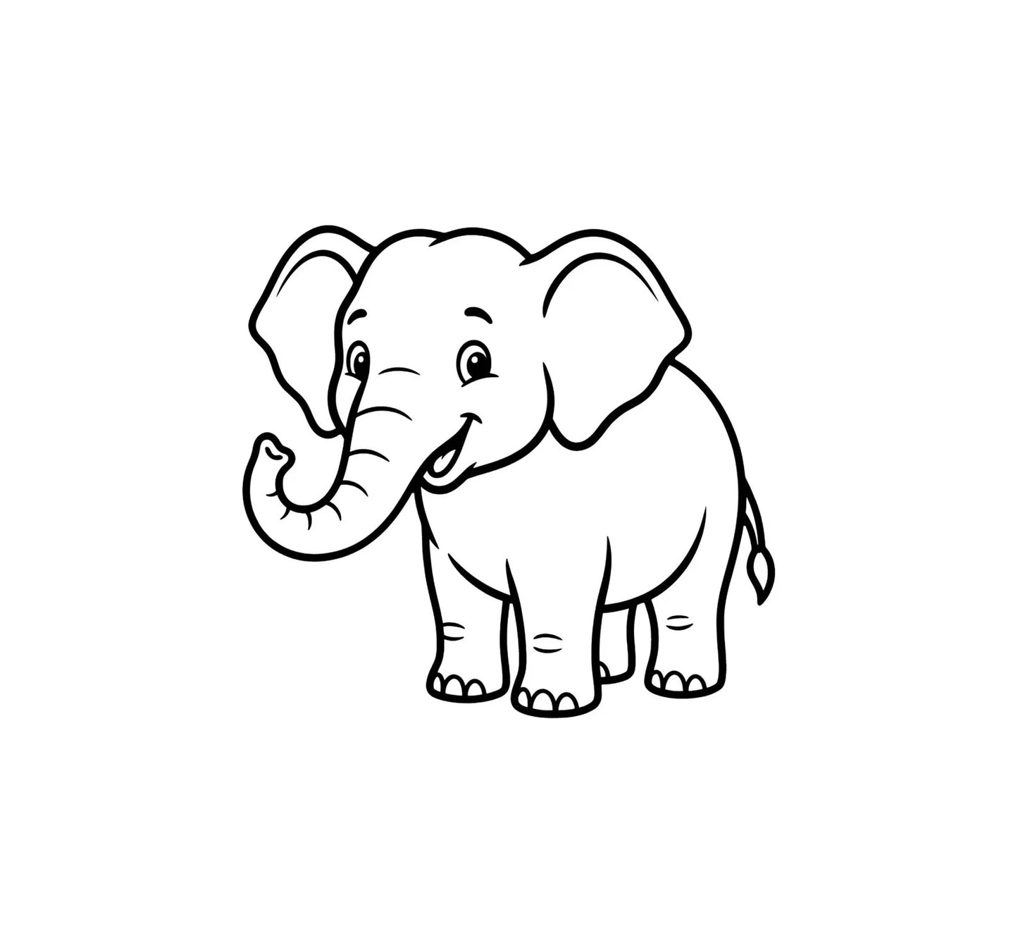 75 Animals Coloring Pages for Kids | Cute Printable Animal Coloring Book PDF