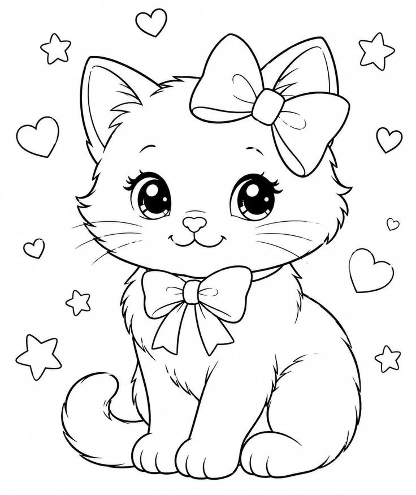 75 Animals Coloring Pages for Kids | Cute Printable Animal Coloring Book PDF