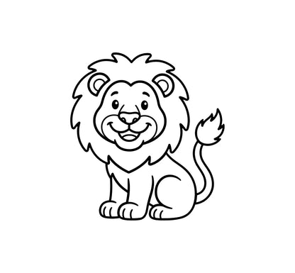 75 Animals Coloring Pages for Kids | Cute Printable Animal Coloring Book PDF