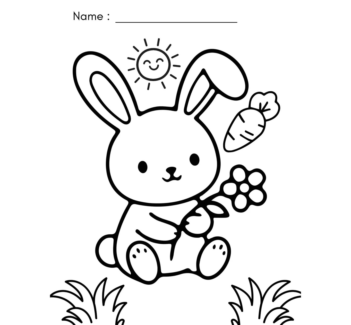 75 Animals Coloring Pages for Kids | Cute Printable Animal Coloring Book PDF