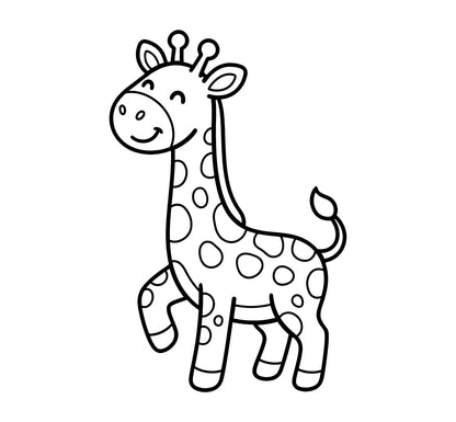 75 Animals Coloring Pages for Kids | Cute Printable Animal Coloring Book PDF