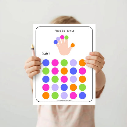 90 Brain & Finger Gym Worksheets for Kids (Printable PDF)