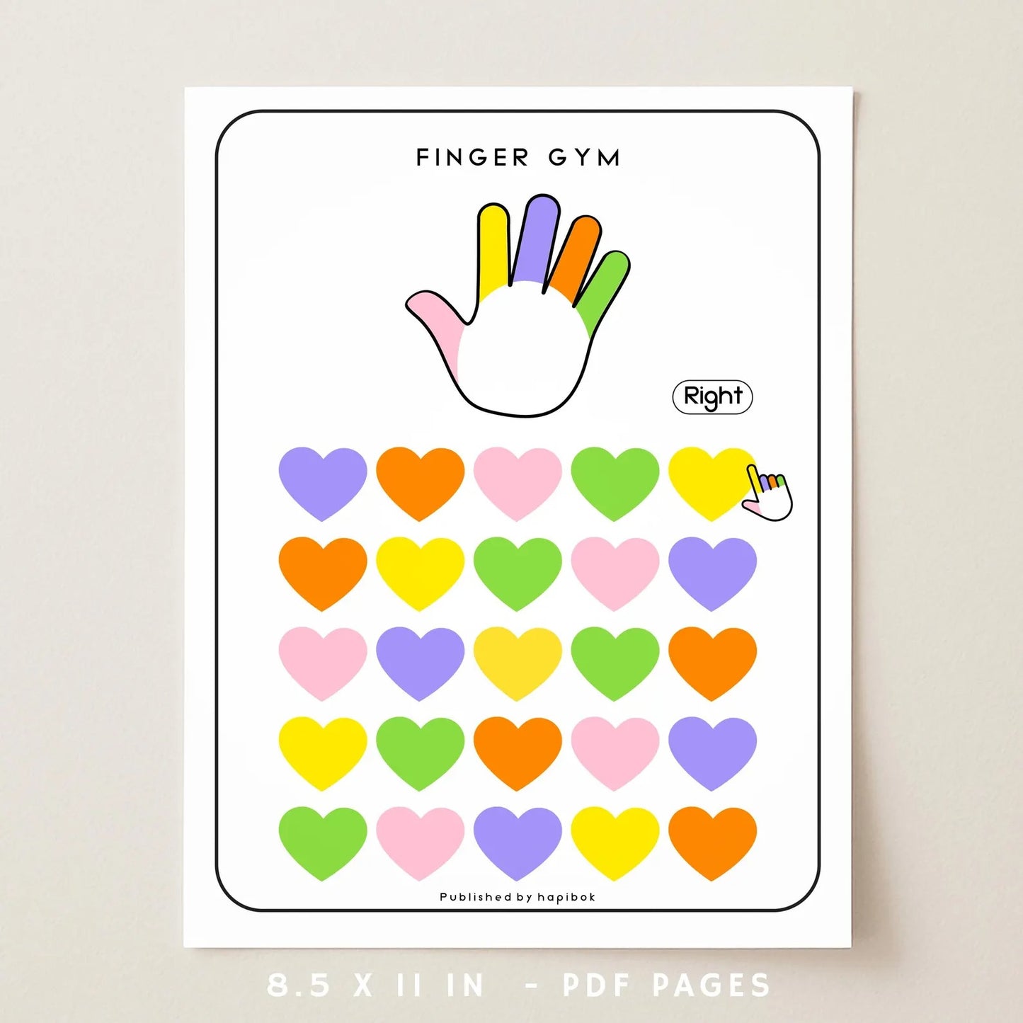 90 Brain & Finger Gym Worksheets for Kids (Printable PDF)