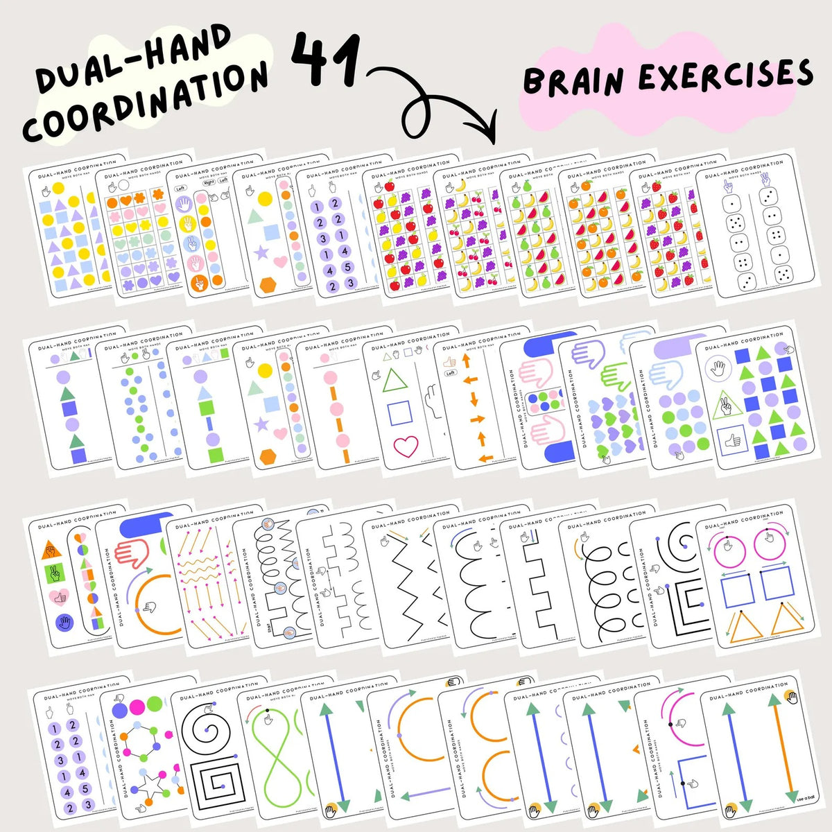 500,000+ Kids Educational Printables Bundle | Printable Worksheets, Coloring Pages, Busy Books