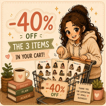 Digital Planner Stickers Bundle – 100 Cute PNG GoodNotes Stickers for Daily Life, Self Care, Cozy Aesthetic iPad Journal | Digital Products