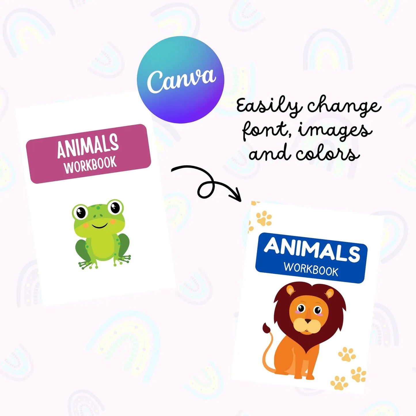Kids Activity Bundle – 3200+ Editable Canva Templates, PLR Worksheets, Learning Activities, Crafts, Games & Coloring Pages | Digital Products Download