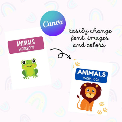 Kids Activity Bundle – 3200+ Editable Canva Templates, PLR Worksheets, Learning Activities, Crafts, Games & Coloring Pages | Digital Products Download