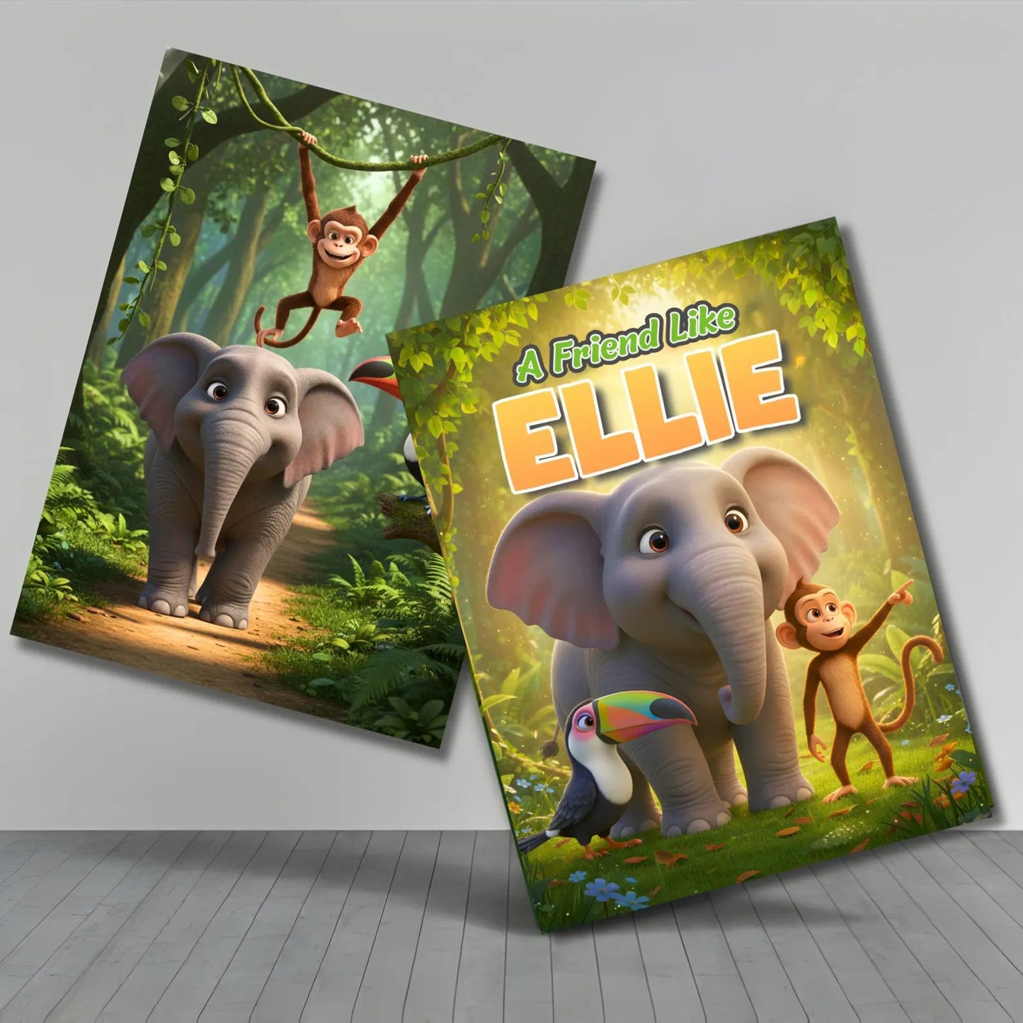 Kids Story Book PDF – A Friend Like Ellie | Children's Kindness Adventure Digital Download