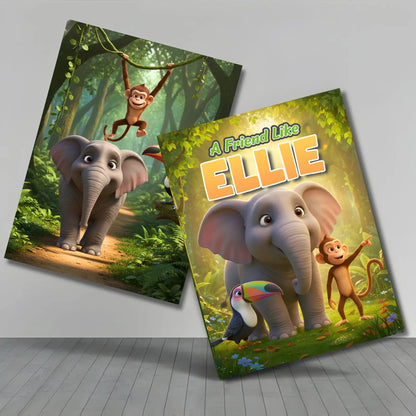 Kids Story Book PDF – A Friend Like Ellie | Children's Kindness Adventure Digital Download