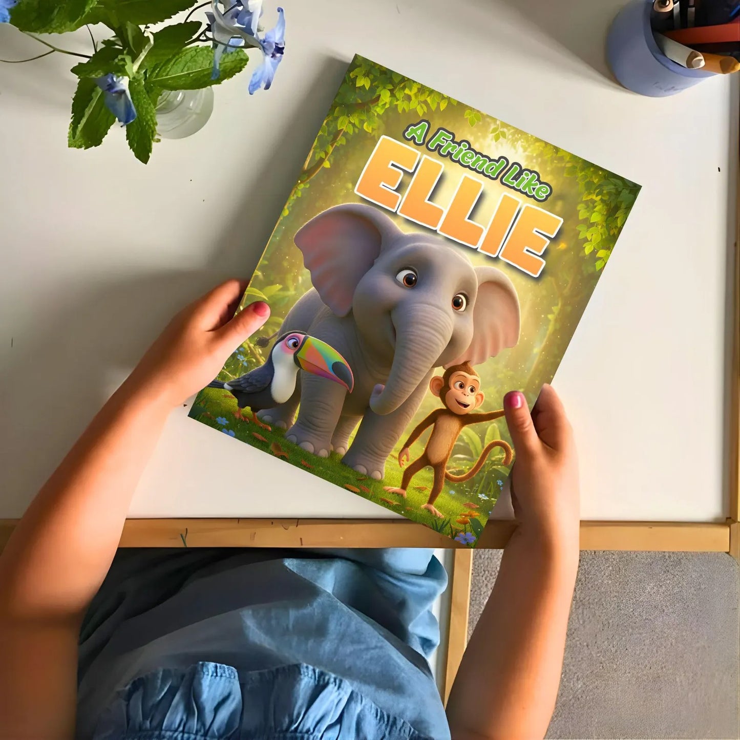 Kids Story Book PDF – A Friend Like Ellie | Children's Kindness Adventure Digital Download