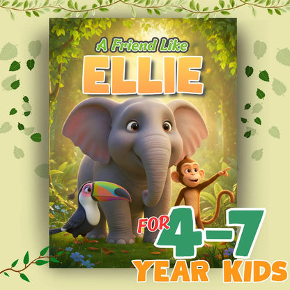 Kids Story Book PDF – A Friend Like Ellie | Children's Kindness Adventure Digital Download