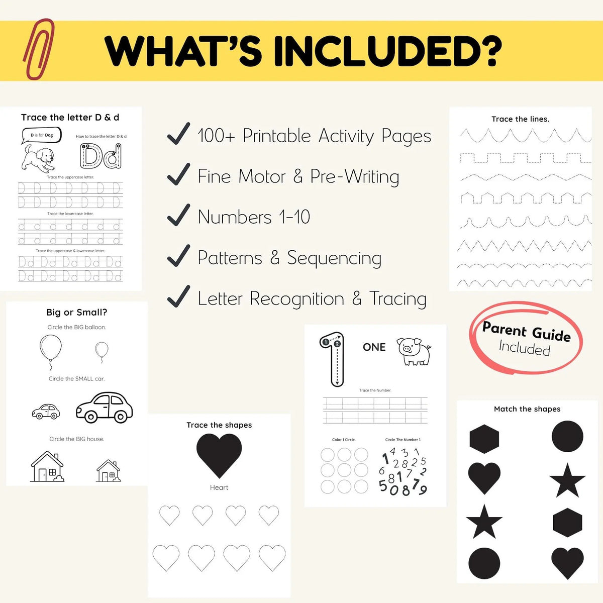 Preschool Curriculum Age 3-4 | Pre-K Homeschool Worksheets