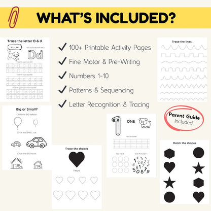 Preschool Curriculum Age 3-4 | Pre-K Homeschool Worksheets
