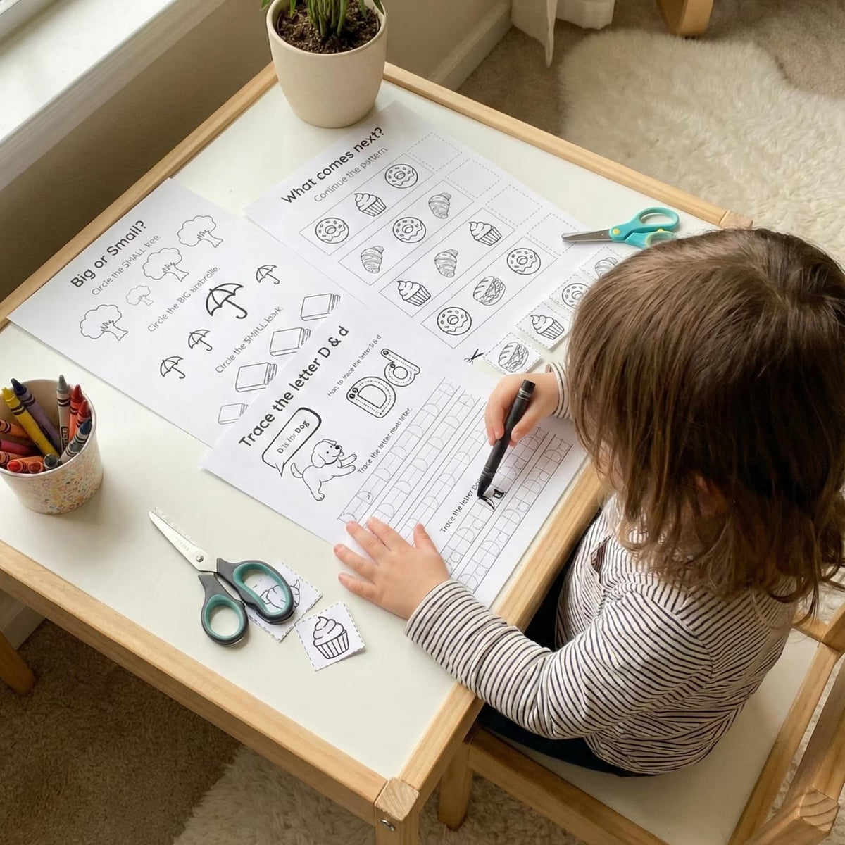 Preschool Curriculum Age 3-4 | Pre-K Homeschool Worksheets