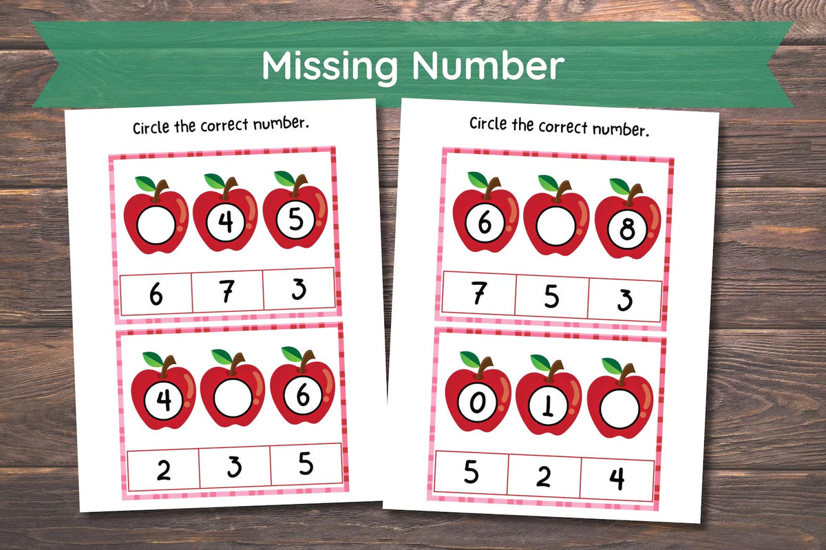 Preschool Math Worksheets | Counting & Addition Printable