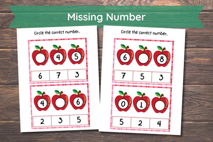 Preschool Math Worksheets | Counting & Addition Printable