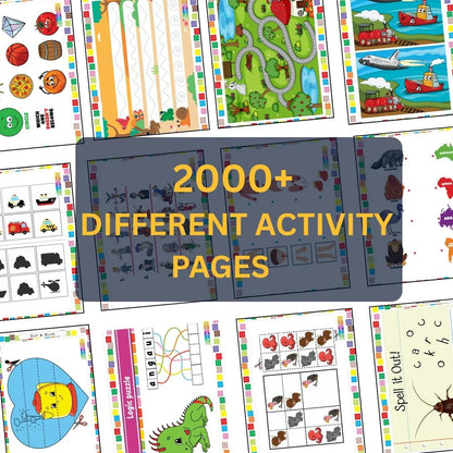 Preschool & Kindergarten Learning Bundle | 700+ Pages