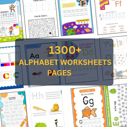 Preschool & Kindergarten Learning Bundle | 700+ Pages
