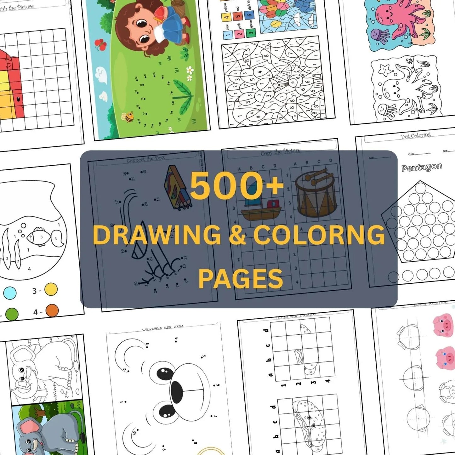 Preschool & Kindergarten Learning Bundle | 700+ Pages