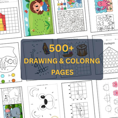 Preschool & Kindergarten Learning Bundle | 700+ Pages