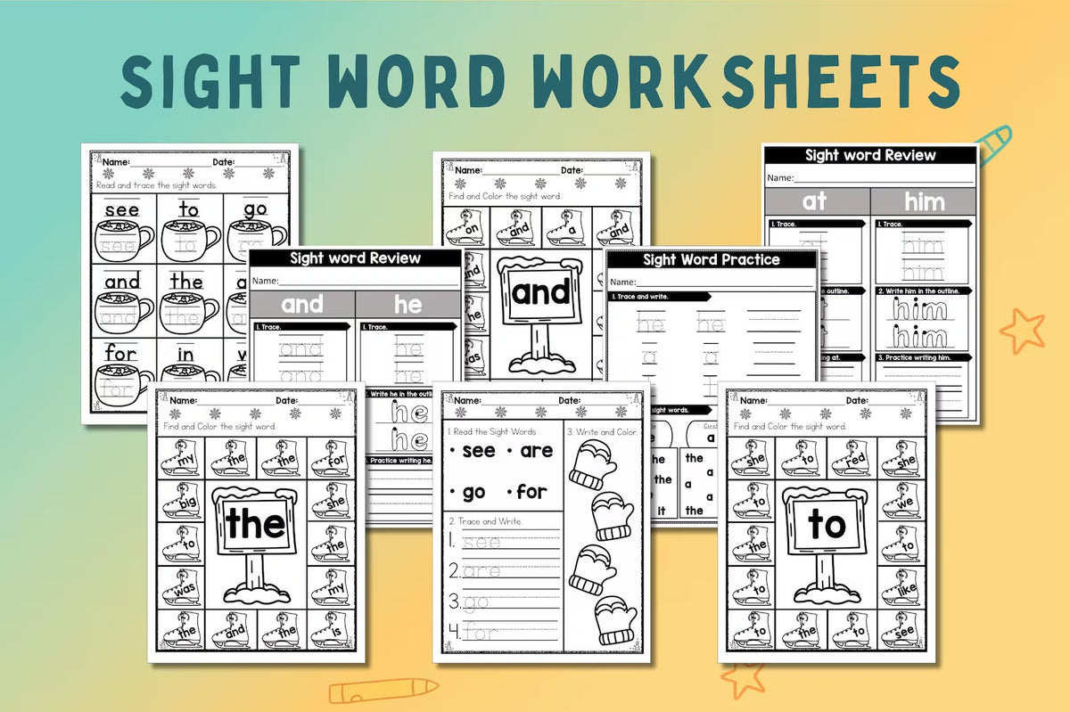 Preschool & Kindergarten Worksheets Bundle | 600+ Pages | Tracing, Alphabet, Math, Dot Marker, Fine Motor