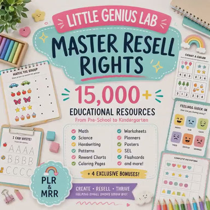 15,000+ Kids Activity Pages Bundle | Preschool Worksheets, Kindergarten Printables, Homeschool Activities