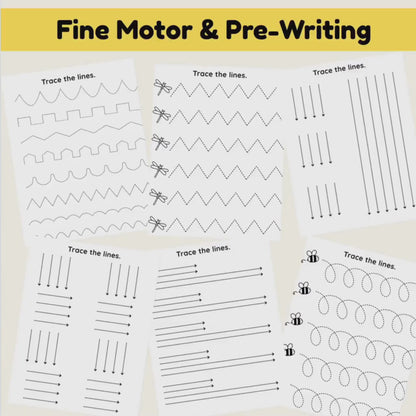 Preschool Curriculum Age 3-4 | Pre-K Homeschool Worksheets