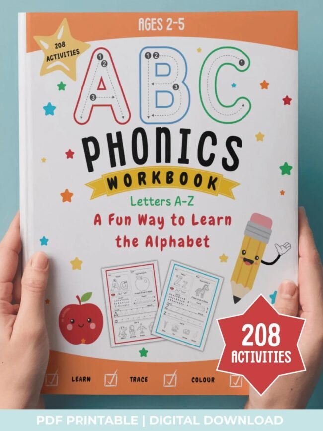 Phonics Workbook & ABC Alphabet Tracing Phonics Workbook & ABC Alphabet Tracing